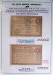 1875-90 Belle collection de cartes postales précurseurs