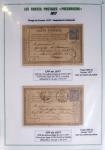 1875-90 Belle collection de cartes postales précurseurs