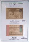 1875-90 Belle collection de cartes postales précurseurs