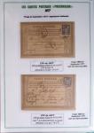 1875-90 Belle collection de cartes postales précurseurs