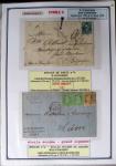 1863-76 Importante collection d'Étoiles chiffrées sur