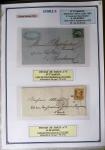 1863-76 Importante collection d'Étoiles chiffrées sur