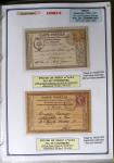 1863-76 Importante collection d'Étoiles chiffrées sur