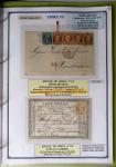 1863-76 Importante collection d'Étoiles chiffrées sur