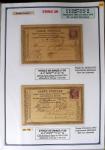 1863-76 Importante collection d'Étoiles chiffrées sur