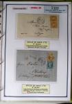1863-76 Importante collection d'Étoiles chiffrées sur