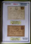 1863-76 Importante collection d'Étoiles chiffrées sur