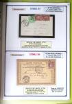 1863-76 Importante collection d'Étoiles chiffrées sur