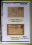 1863-76 Importante collection d'Étoiles chiffrées sur