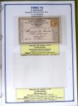 1863-76 Importante collection d'Étoiles chiffrées sur