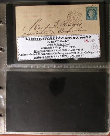 1863-76 Importante collection d'Étoiles chiffrées sur