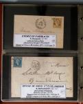1863-76 Importante collection d'Étoiles chiffrées sur