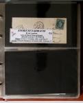 1863-76 Importante collection d'Étoiles chiffrées sur
