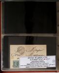 1863-76 Importante collection d'Étoiles chiffrées sur