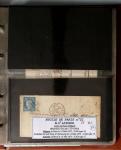 1863-76 Importante collection d'Étoiles chiffrées sur