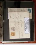 1863-76 Importante collection d'Étoiles chiffrées sur