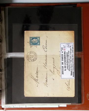 1863-76 Importante collection d'Étoiles chiffrées sur