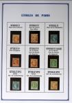 1863-76 Importante collection d'Étoiles chiffrées sur