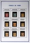 1863-76 Importante collection d'Étoiles chiffrées sur