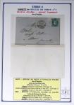 1863-76 Importante collection d'Étoiles chiffrées sur