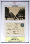 1863-76 Importante collection d'Étoiles chiffrées sur