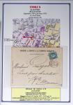 1863-76 Importante collection d'Étoiles chiffrées sur