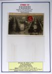 1863-76 Importante collection d'Étoiles chiffrées sur