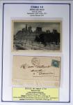 1863-76 Importante collection d'Étoiles chiffrées sur