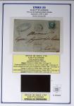 1863-76 Importante collection d'Étoiles chiffrées sur