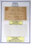 1863-76 Importante collection d'Étoiles chiffrées sur