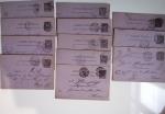 1900-56 Divers dont collection de timbres oblitérés