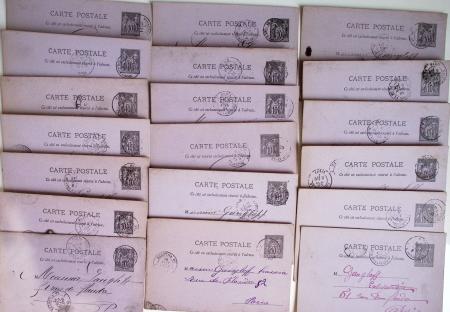 1900-56 Divers dont collection de timbres oblitérés