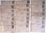 1900-56 Divers dont collection de timbres oblitérés