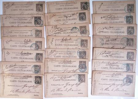 1900-56 Divers dont collection de timbres oblitérés