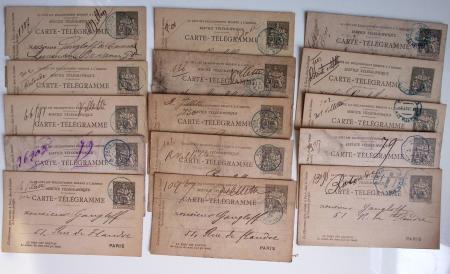 1900-56 Divers dont collection de timbres oblitérés