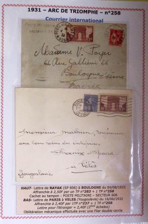 1900-56 Divers dont collection de timbres oblitérés