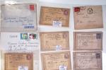 1900-56 Divers dont collection de timbres oblitérés