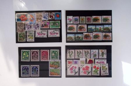 1900-56 Divers dont collection de timbres oblitérés