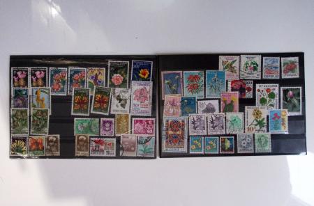 1900-56 Divers dont collection de timbres oblitérés