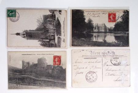1900-56 Divers dont collection de timbres oblitérés