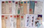 1900-56 Divers dont collection de timbres oblitérés