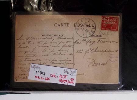 1900-56 Divers dont collection de timbres oblitérés
