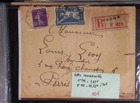 1900-56 Divers dont collection de timbres oblitérés