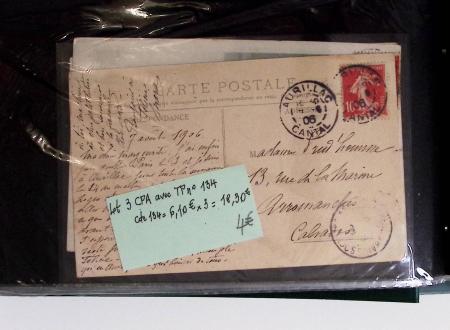 1900-56 Divers dont collection de timbres oblitérés