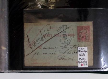 1900-56 Divers dont collection de timbres oblitérés