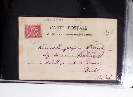 1900-56 Divers dont collection de timbres oblitérés
