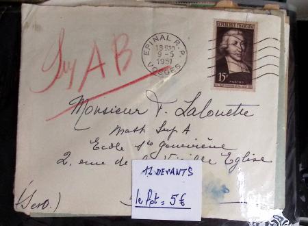 1900-56 Divers dont collection de timbres oblitérés
