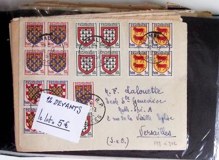 1900-56 Divers dont collection de timbres oblitérés