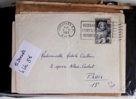 1900-56 Divers dont collection de timbres oblitérés