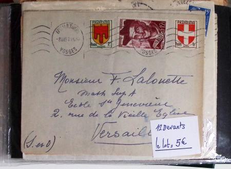 1900-56 Divers dont collection de timbres oblitérés